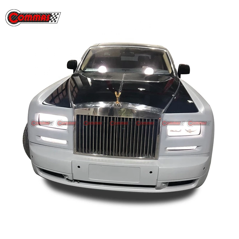 Old To New Rear Bumper With Exhaust Tips Front Bumper Headlight Body Parts For Rolls Royce Phantom