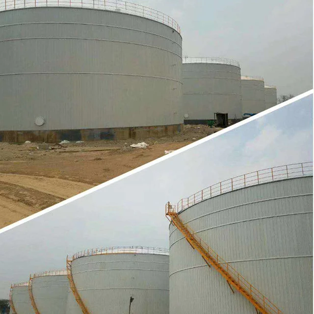 large storage dome roof tanks for