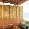 Onethatch Bamboo Fence (Katsura Gaki, Sundried Color) ; Artificial Bamboo Fencing Panel for Resorts, Themed Parks, and Zoos.