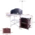 Import Outdoor Camping Aluminum Portable Kitchen Folding Cooking Station Table from China
