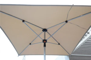 Outdoor Furniture Garden Square 2M Large Parasol Patio Parasol Umbrellas Beach Hand Push Milan Umbrella Parasol