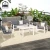 Import Outdoor Furniture Hot Sale Patio Set Aluminium Sofa set with Table and Cushions Porch Chairs for Balcony from China