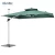 Outdoor Furniture Roman Cantilever Garden Umbrellas Parasol For Restaurant
