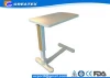 Overbed table over bed hospital