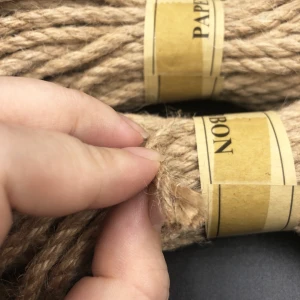 Packing Decorative DIY Crafts twisted cord Colors jute Hemp rope