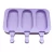 Import Paw-shaped lollipops diy durian popsicle silicone square ice cream mold for kids from China