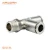Import PD 1/2&quot; bsp one touch quick connect 3/8 quick connect pneumatic brass hose connector mechanical pipe fittings tee from China