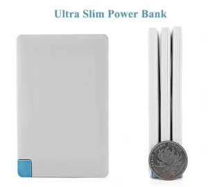 Personalized New 5000mAh Mobile Credit Card Power Bank