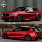 Pet Liquid Stain Red Vinyl Wrap Automotriz Wrapping Vinil PVC Paint Protection Film