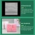 Import Pink Jenrex A5 7/10Cm Frosted Plastic Customize Black Clothing Vinyl Clear Zipper Bag from China