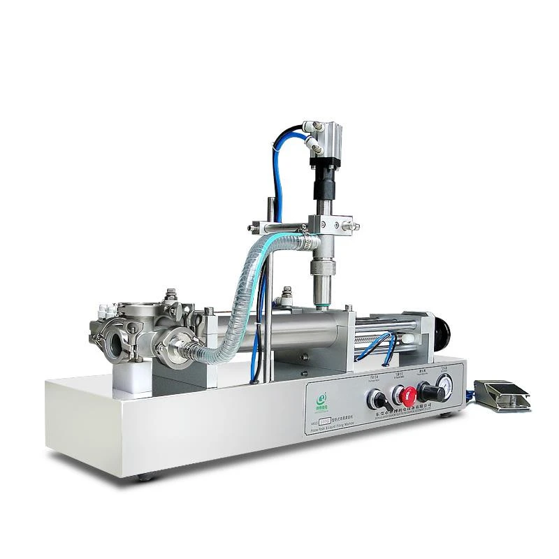Piston table top semi automatic liquid filling machine bottle water making machines