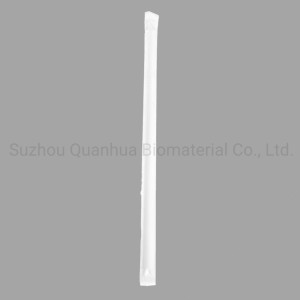 PLA Disposable Straw 5 mm Diameter Biodegradable Drinking PLA Boba Straws