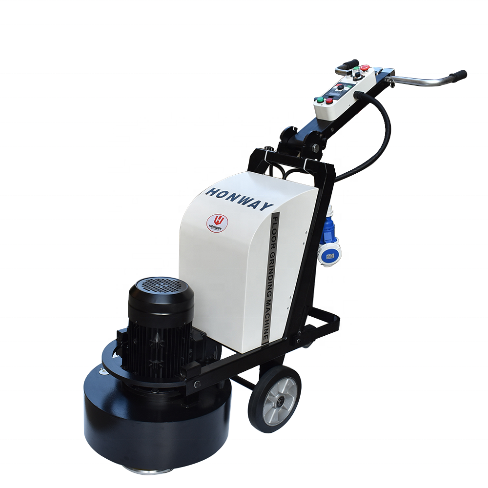 Planetary Dry 6 Heads Electric For Weed Concrete Grinder With Vaccum