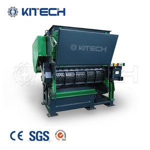 Plastic And Tire Recycling Heavy Duty Shredder