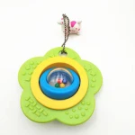plastic hand rattle noise maker musical hand toy baby rattle