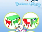 plastic kid&children table.
