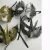 Import Plastic Maple Leaves Vintage Bronze Silver Black Masquerade/Halloween/Party Mask for Adults Unisex from China
