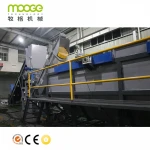 Plastic waste recycle HDPE bottles Recycling washing line Machine