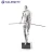 Import Polished Resin Balancing Man Statue Male Holding Balancing Pole Figurine Custom Color from China