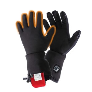 Polyester Battery Powered Electric Thermal Gloves Heated Gloves For Motorcycle Ski