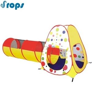 Popular Children Play Tent Kids and Tunnel playhouse Toy tent kids tent house