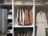 Popular customized walk in closet white modern bedroom wardrobe