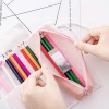portable Colored Pencils Case Wrap Roll Holder for Artist Adult Coloring Travel with a Build-in Pouch