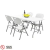 portable Good quality folding dining room table set