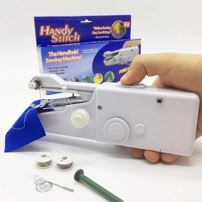 Portable Mini  Handheld  Quick Stitch Tool Professional Electric  Cordless  Sewing Machine