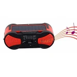 Portable Stereo CD/TF Card MP3 Player AM/FM Hand Crank Solar Radio With Aux & Headphone Jack Line-in