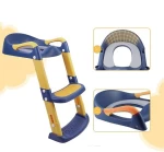 Potty Training Child Toilet Seat With Ladder Chair, Best Selling Baby Child Cute Potty Training Seat With Anti-Slip Pads