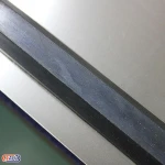 Prevent steel belt off tracking bonded natural rubber