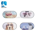 printed car sun shade foldable car sunshade windshield sunshade factory
