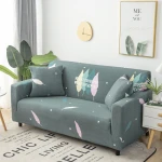 Printed sofa cover couch strechable sofa cover 3 seater