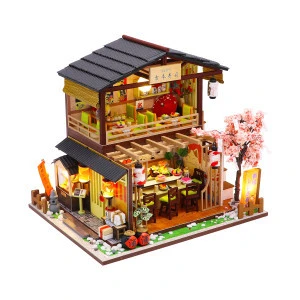 ProCircle lifestyle Eco friendly diy toy furniture set miniature wooden toy doll house furniture toys