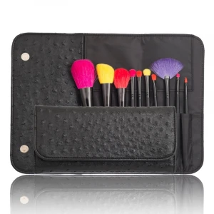 Professional 10PCS Cosmetic Makeup Brush Set Tool with PU Pouch