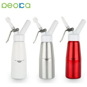 Professional Aluminum Cream Whipper Parts Dispenser High Quality Small Whip Cream For Cake Coffee and Dessert