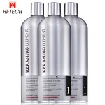 Professional Brazilian Hair Straightening smoothing therapy Nano treatment pro - keratin clarifying shampoo for all hair type