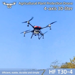 Professional Manufacturer of LED Lights Agricultural Spraying Drone 30L Agriculture Motor Brushless Autonomous Crop Sprayer Uav Drone