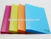 Promotional A4 PP spring metal clip file with the fresh cover