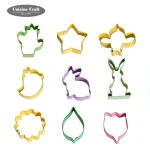 Promotional Bakeware Cookie Tools Cake Tool Custom stainless steel  Biscuit tools Cookie Cutter Mould Set