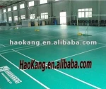 pvc sports flooring for indoor badminton