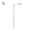 Q235 commercial lamp post galvanized street lighting pole 12m