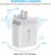 Import QC3.0 Foldable Wall Charger US Plug 3 USB Port Fast Charging Universal Travel Charger Adapter from China