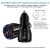 Import Quick Charge 3.0 Car Charger For Mobile Phone Dual Usb Car Charger With Multi Function Display from China