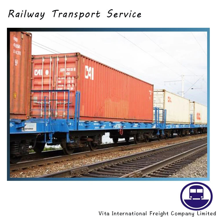 Railway logistics transport from China to Duisburg