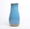 Reactive elegance fine unique bule color exotic tall cheap  bud ceramic flower vase
