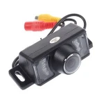 Rear Reverse Backup Camera License Plate Parking Rearview System of 120-Degree Wide Angle for Cars Truck & RV with Waterproof Ni