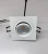 Recessed Single head square grille light  93mm  10W cob  led downlight