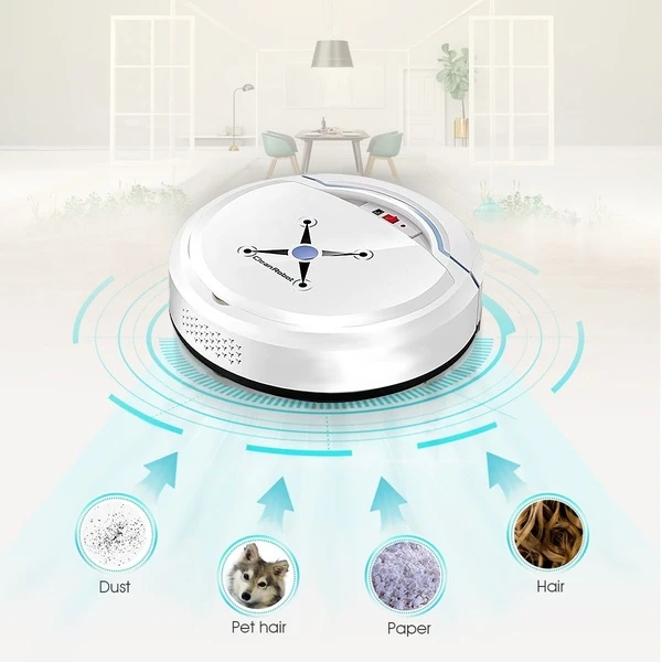 Rechargeable Robot Vacuum Cleaner Automatic Sensing Home Cleaning Robot Smart robot vacuum cleaner